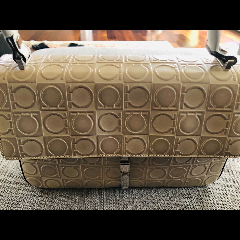 Preowned Authentic Salvatore Ferragamo Hand Bag